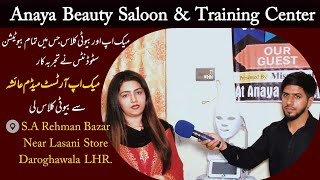 Anaya Beauty SalooN and Training Center Makeup and Hydra Facial Class [Exclusive interview]