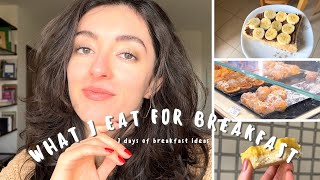 what I eat in a week for breakfast - affordable tasty breakfast ideas