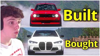 Forza Horizon 5 - BUILT vs BOUGHT *Upgraded E30 M3 vs Stock G80 M3*