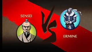 Shadow fight 2 Special Edition | Old Wounds | Sensei vs Ermine | The  Greatest  Temptation |