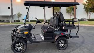 New 2025 Kandi America Kruiser 4P Element Lithium Electric LSV Golf Cart For Sale In Corona, CA