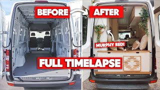 This Van changed everything! Van Conversion Timelapse.