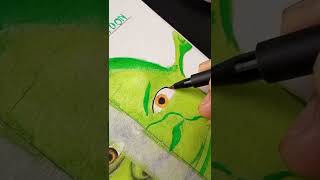 ✅parte 2 (Final) Shrek dibujo a Cartoon #shorts #arte #dibujo #anatomia #fyp #wilsondibujos