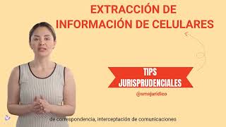 EXTRACCIÓN DE INFORMACIÓN DE CELULARES