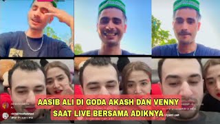 AASIB ALI DI GODA SAMA AKASH DAN VENNY, AGAR ALI GAK PUSING LAGI