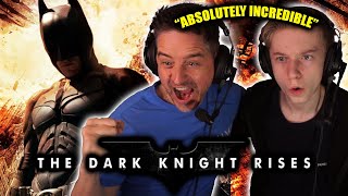 The Dark Knight Rises - Absolutely Incredible!! (DAD AND SON FIRST TIME WATCHING)