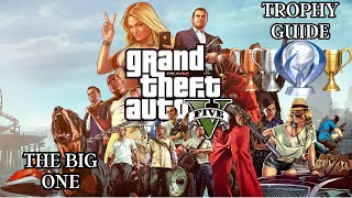 🏆 Grand Theft Auto V (PS5) TROPHY GUIDE: "THE BIG ONE" – 100% PLATINUM Roadmap 🏆