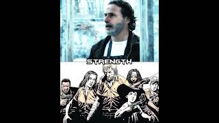 Rick Grimes VS The Governor + TWD Comics