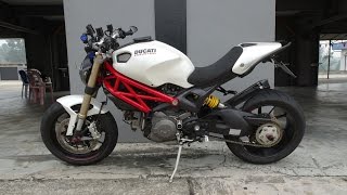 Ducati m1100 evo PG race track