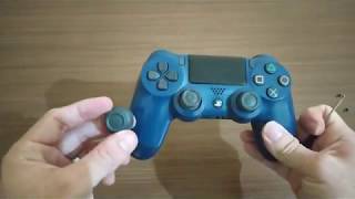 Substituição do botão do analógico do controle do PS4