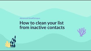 How to clean your list from inactive contacts