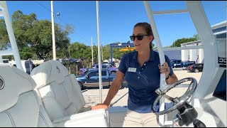 EdgeWater 340CC Walkthrough by Tom George Yacht Group