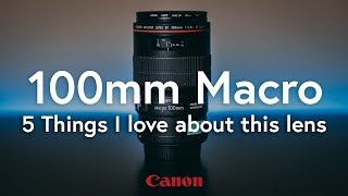 Canon EF 100mm f/2.8L Macro USM Review