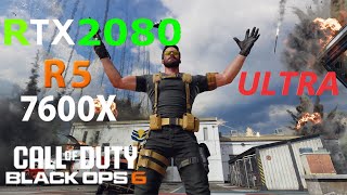 Call of Duty Black Ops 6 on RTX 2080 | ULTRA |