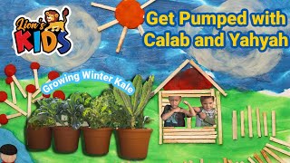 PUMPED W/ CALAB AND YAHYAH | LIONS KIDS GARDEN UPDATE|