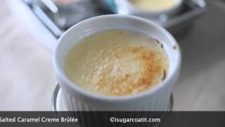 Salted Caramel Crème Brûlée