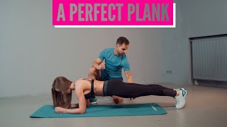 How to do a Perfect Plank 🏋️‍♀️