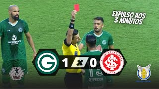 GOIÁS 1 X 0 INTER | GOIAS VENCE COM UM A MENOS | MELHORES MOMENTOS | 13/09/2020