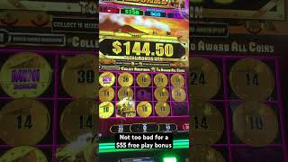 All Aboard Bonus hit off my free slot play!