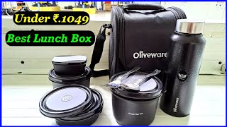 Oliveware Teso Lunch Box 🔥| Best Lunch Box For Office 🔥| Under 1000 🔥| Deepak Wala Tech