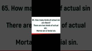 mortal sin and venial sin @theendtimes2181