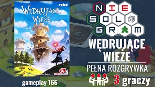 👥 NieSoloGram #19: WĘDRUJĄCE WIEŻE | rozgrywka na 3 graczy | gameplay 166