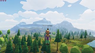 HOW BIG IS THE MAP in YLands? Fly Across the Islands