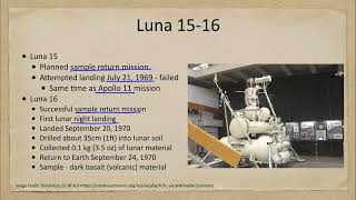 Exploration of the Solar System - Luna 15-16