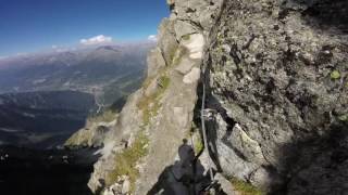 Via Ferrata al SENTIERO dei FIORI - Salita al nido d'aquila