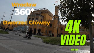 Wrocław Dworzec Główny 4K