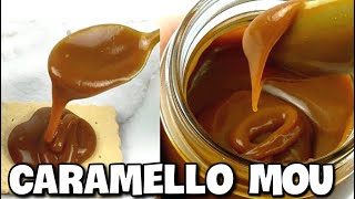 Salsa al Caramello Mou, FACILISSIMA, ideale per farcire torte e biscotti.