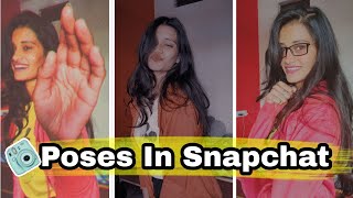 Selfie Poses In Snapchat | Selfie Poses  Ideas | How To Poses For Photos | @NishaSinghChouhan2