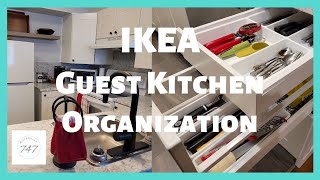 IKEA Guest Kitchen Organiztion