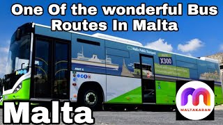 Bus Route in Malta💥⚡️🔥