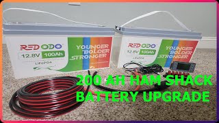 200 AH Ham Shack Battery Upgrade