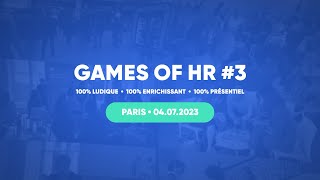 Games Of HR Paris - 3ème édition