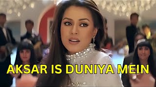 Aksar Is Duniya Mein, 4K Video Song | Dhadkan | Akshay Kumar | Suniel Shetty || Mahima Chaudhary