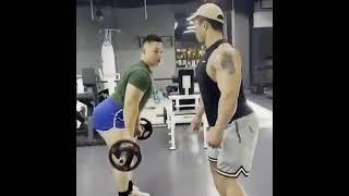 The perfect form in the gym