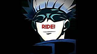 Gojo Satoru || I wanna ride || #ixler #edit #anime #jjk #jujutsukaisen #gojo #gojosatoruedit #fyp #W