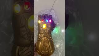 Iron Man Infinity Gauntlet Latex Niños Fiesta Traje Disfraz