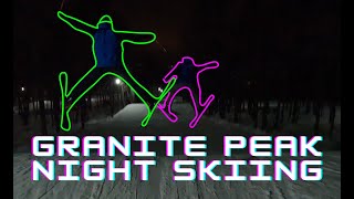 Night Skiing at Granite Peak