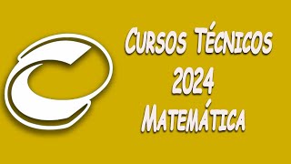 CEFET - MG | Matemática | Cursos Técnicos 2024