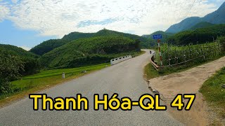 Thanh Hóa P1: Đi Dọc Bờ Đê Sông Chu - Quốc Lộ 47 | Cung Đường Việt Vlog