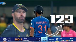 Ruturaj gaikward 123* Vs Australia | indvaus 3rd t20 macth