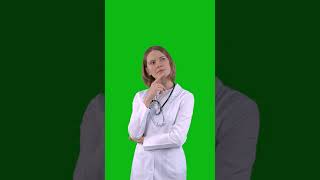 #Shorts Doctor Green Screen footage free