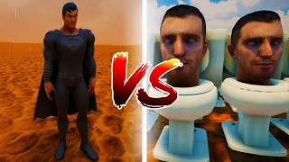 ULTIMATE SKIBIDI TOILET VS SUPERMAN - Ultimate Epic Battle Simulator UEBS 2