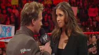 Wwe Raw 12/1/09 :  Stephanie McMahon Fires Chris Jericho From Raw