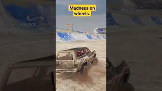 ⚡💪Madness on wheels. #crazy #xbox #shortvideo #ps5 #playstation #shorts #short