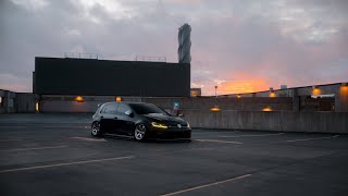 Sleek & Stealth: 2017 Golf R, Gloss Black PPF Transformation, White to Black