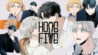 Reaccionando al YAOI/Home Five manhwa(2022) #boyslove #drama #romance